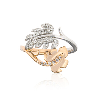 14K I1 (H) Diamond Gold Ring (Smithsonian)