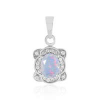 Welo Opal Silver Pendant