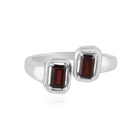 Mozambique Garnet Silver Ring