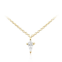 9K VS2 (F) Diamond Gold Necklace (de Melo)