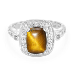 Tiger´s Eye Silver Ring