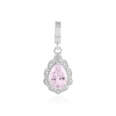 Brazilian Kunzite Silver Pendant