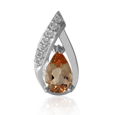 Ouro Preto Imperial Topaz Silver Pendant