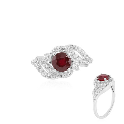 Madagascar Ruby Silver Ring