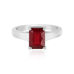 Madagascar Ruby Silver Ring