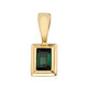 9K Golconda tourmaline Gold Pendant (CUSTODANA)