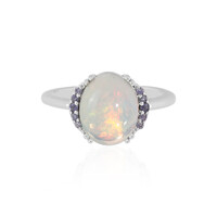 Welo Opal Silver Ring