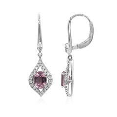 18K Pink Burmese Spinel Gold Earrings (CIRARI)