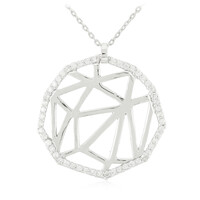 Zircon Silver Necklace