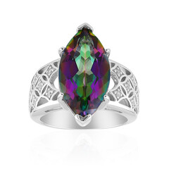 Mystic Quartz Silver Ring