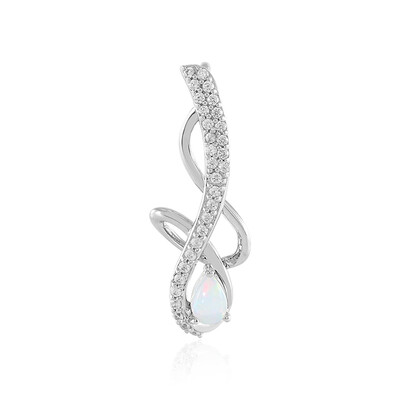 Welo Opal Silver Pendant (MONOSONO COLLECTION)