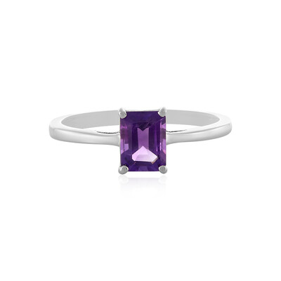 Moroccan Amethyst Silver Ring