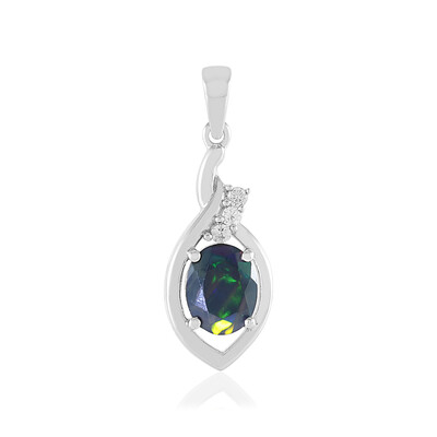 Mezezo Opal Silver Pendant