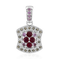 Ruby Silver Pendant (Annette classic)