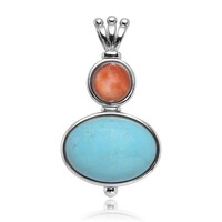 Turquoise Silver Pendant