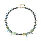 Peruvian Turquoise Silver Necklace (Riya)