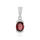 Mozambique Garnet Silver Pendant