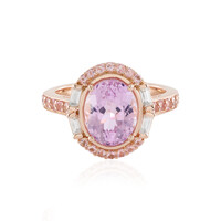 Kunzite Silver Ring