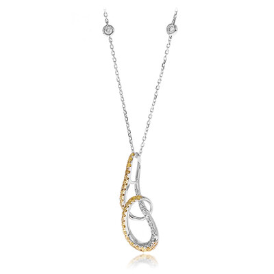 14K SI2 (H) Diamond Gold Necklace (CIRARI)