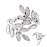 Mother of Pearl Silver Ring