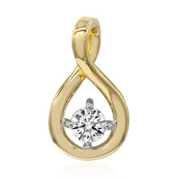 14K IF (D) Diamond Gold Pendant