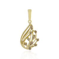 9K I2 Champagne Diamond Gold Pendant (Ornaments by de Melo)