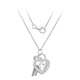 PK (H) Diamond Silver Necklace