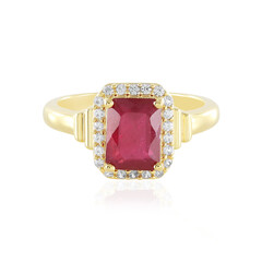 Madagascar Ruby Silver Ring