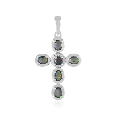 Mezezo Opal Silver Pendant