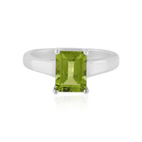 Peridot Silver Ring