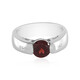 Mozambique Garnet Silver Ring