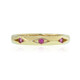 9K AAA Brazilian Rubelite Gold Ring (de Melo)