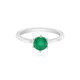 Green Onyx Silver Ring