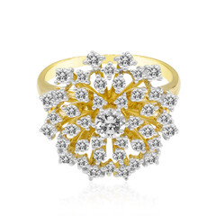 14K SI1 (G) Diamond Gold Ring