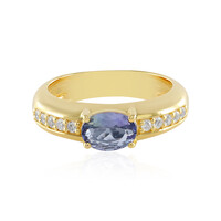 Tanzanite Silver Ring