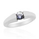 Unheated Tanzanite Silver Ring