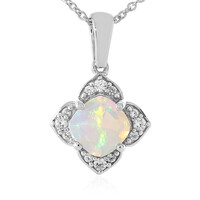 Welo Opal Silver Necklace