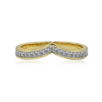 9K SI1 (G) Diamond Gold Ring