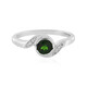 Russian Diopside Silver Ring