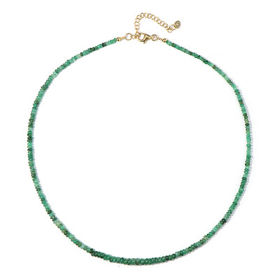 Socoto Emerald Silver Necklace