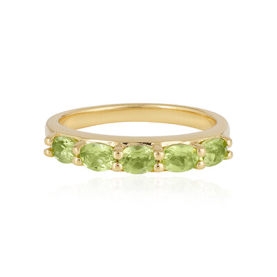 Peridot Silver Ring