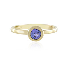 9K AAA Tanzanite Gold Ring