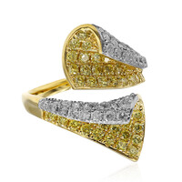 18K SI2 Yellow Diamond Gold Ring (CIRARI)