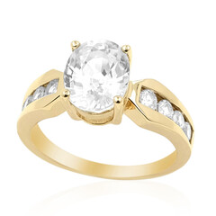 9K Zircon Gold Ring