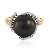 9K Tahitian Pearl Gold Ring (TPC)