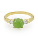 Imperial Chrysoprase Silver Ring