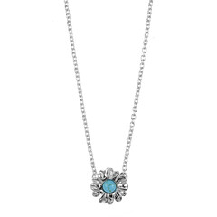 Turquoise Silver Necklace