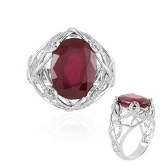 9K Madagascar Ruby Gold Ring (SUHANA)