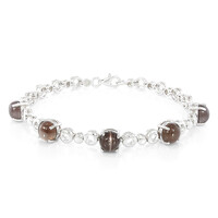 Cat´s Eye Scapolite Silver Bracelet