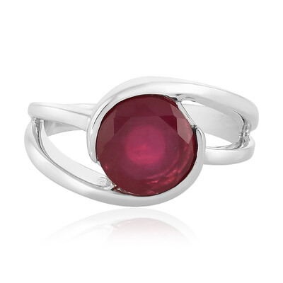 Madagascar Ruby Silver Ring